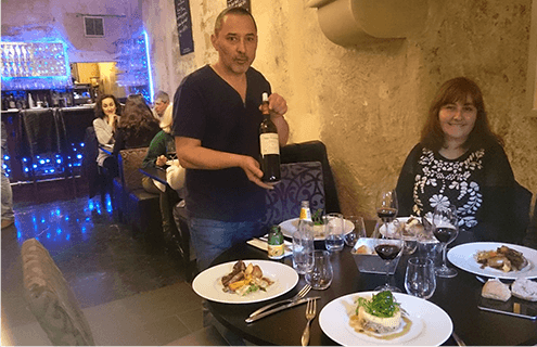 restaurant avec cave à vin saint emilion